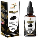 Shilajit Pure Himalayan (4% Fulvic Acid Supplement) (Geçmiş Minerallerde Yüksek, No Fillers, ABD'de Üretilmiş) Drops | Alkol Özgür Tincture | Herbal Supplement | Vegan 2 Fl Oz Oz