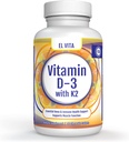 D3 Vitamini ve K2. 90 Doğal Cherry Chewable Sebze Tabletleri. 2-in-1 Destek Vitamin Diyeti Supplement. Essential Bone & Immune Health'i destekler. Hiçbir Şeker eklendi.
