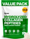 Kadınlar için Collagen Hydro (1.5LB) Tip I & III Flavorless & Odorless Easy-Mix Hydrolyzed Peptan Protein Ortak Saç Skin & Nail Destek Gluten-Free Non-GMO Keto & Paleo Grass-Fed Kosher