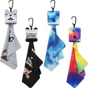 Gözlük Temizlik Kumaşı, Lens Temizlik Kumaşı, Temiz Gözlükler, Göz Cam Temiz Kumaşlar, Mikrofiber Göz Gözlükleri Pouch Carabiner ile Wipes Kit (4 Pack)