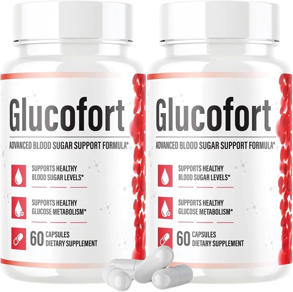 Mega Hits Glucofort Supplement Support Formula, 120 Capsules