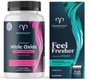 Promescent VitaFLUX Women's Nitric Hoffman ATM Supplement + Flushable Wipes for Yetişkinler, Personal Cleansing Hygienic Wet Wipes for Men and Feminine Use