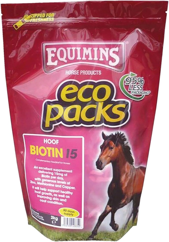 Συμπλήρωμα ίππου Biotin 2kg τσάντα επαναπλήρωσης