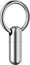 Small Pill Case Keychain Portable Pill Container Waterproof Titanium Pocket Pill Organizer, Tiny Pill Holder Bottle for Travel