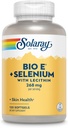Solaray Bio E Selenium Supplement, 400iu, 120 Kont