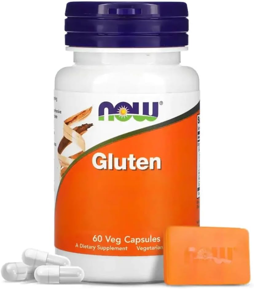 Τώρα τρόφιμα, Gluten Digest, 60 κάψουλες λαχανικών