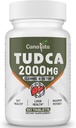 TUDCA Liver Supplements 2000mg - Strong Bile Salts Support Liver Detox & Cleanse - Liver and Gallbladder Health Formula-Easy to Swallow Tablets-30 Days Supply