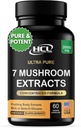 Aslanların Mane Cordyceps Chaga Reishi Turkey Tail Maitake Shiitake Capsules - Natural Vitamins Minerals Antioksis Supplement - Amerika'da Made