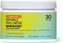 Sparkle Wellness VERISOL Bioactive Hydrolyzed Collagen Peptides | Collagen Toz Supplement with Vitamin C for Skin, Hair & Nail Health | Skin Boost (Orange) [30-Serves]