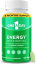Bir Gün Enerji Daily Essentials Multivitamin, Enerji Ruh Uyarısını Desteklemek için Enerji Supplement ve A C, D, E, çinko ve Caffeine ile Immune Health
