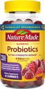 Nature Made Probiyotiks Extra Strength Dosage, Probiyotiks for Women and Men 8 Milyar CFU per 2 Gummies, 42 Probiyotik Gummies, 21 Day Supply