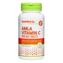 NutriBiotic Amla Vitamin C, 30 Tabs | No-GMO'nun Zengin Kaynağı, Antioksi ve Collagen Desteği için Doğal Vitamin C | Hint Gooseberry'den% 100 | Vegan & Gluten Free