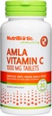 NutriBiotic Amla Vitamin C, 30 Tabs | No-GMO'nun Zengin Kaynağı, Antioksi ve Collagen Desteği için Doğal Vitamin C | Hint Gooseberry'den% 100 | Vegan & Gluten Free
