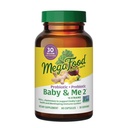 MegaFood Baby & Me 2 Prenatal Prebiyotiks and Probiyotiks for Women & Development Baby with 30 Milyar CFU, Vegetarian and Non-GMO, 60 Caps (30 hizmet)