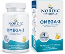Nordic Naturals Omega-3, Lemon Flavor - 60 Soft Gels - 690 mg Omega-3 - Fish Oil - EPA & DHA - Immune Support, Brain & Heart Health, Optimal Wellness - Non-GMO - 30 Hizmetler