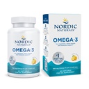 Nordic Naturals Omega-3, Lemon Flavor - 60 Soft Gels - 690 mg Omega-3 - Fish Oil - EPA & DHA - Immune Support, Brain & Heart Health, Optimal Wellness - Non-GMO - 30 Hizmetler