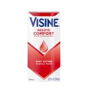 Visine Red Eye Comfort Redness Relief Eye Drops to Help Relieve Red Eyes Due to Minor Eye Irritations Fast, Tetrahidrzoline HCl, 0,5 fl. oz oz