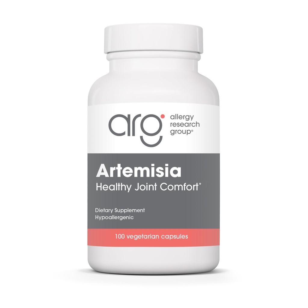 Allergy Research Group Artemisia Dietary Supplement - Microbial Balancer, Sweet Wormwood Extract, Hypoallergenic, Vegetarian Capsules, Gluten Free - 100 Count
