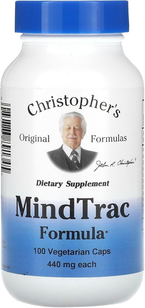 Δρ Christopher Mind Trac Χορτοφαγικά Κάψουλες - 100 Ea