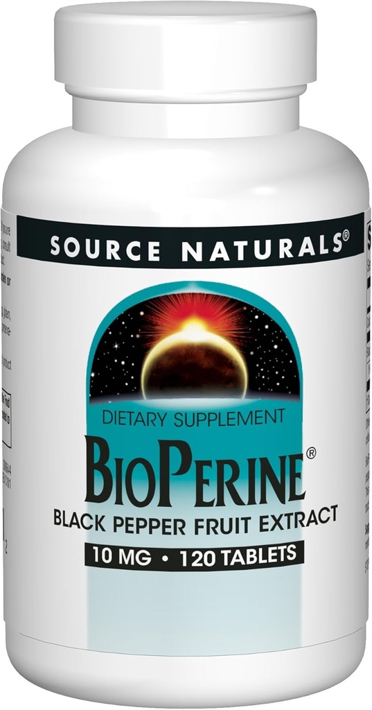 BioPerine® 10 mg 120 δισκία (συσκευασία των 3)