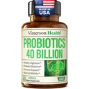 Prebiyotiks ile Kadınlar ve Erkekler için Probiyotikler - Digestive Health, Gut Health & Immune Support Supplement - Lactobacillus Acidofilius Probiyotik - Vegetarian, Soy & Dairy Free