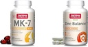 Jarrow Formulas MK-7 90 mcg - Bioaktif Vitamin K2 & çinko Denge 15 mg - 100 Hizmet (Veggie Caps) - Bakır içerir