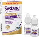 Systane Complete Lubricant Eye Drops, 0.34 Fl Oz, Twin Pack (Pack of 2)