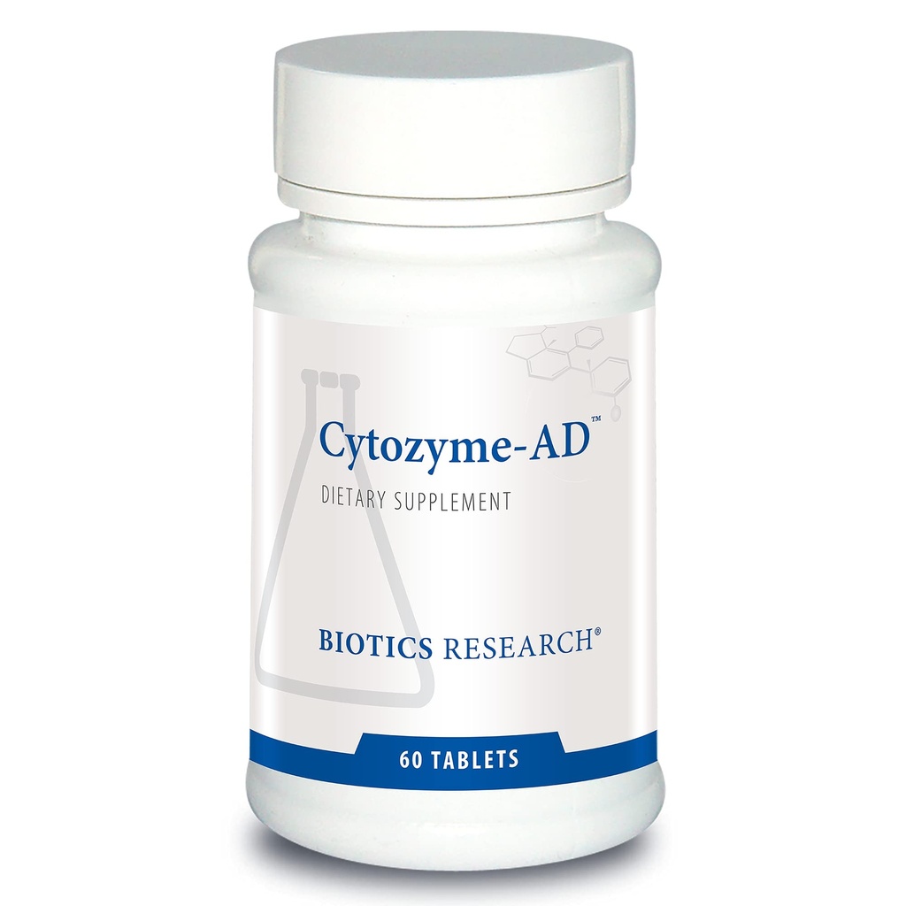 Biotics Araştırma Cytozyme AD Sağlıklı Enerji Seviyelerini Destekliyor, Calm 60 Tabletleri Destekliyor