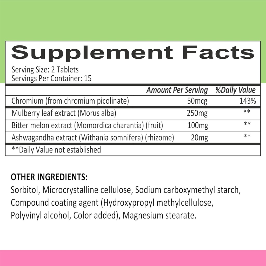 Metabolic Activator, Mulberry Leaf Extract, C, PQ, 60 Tabletler