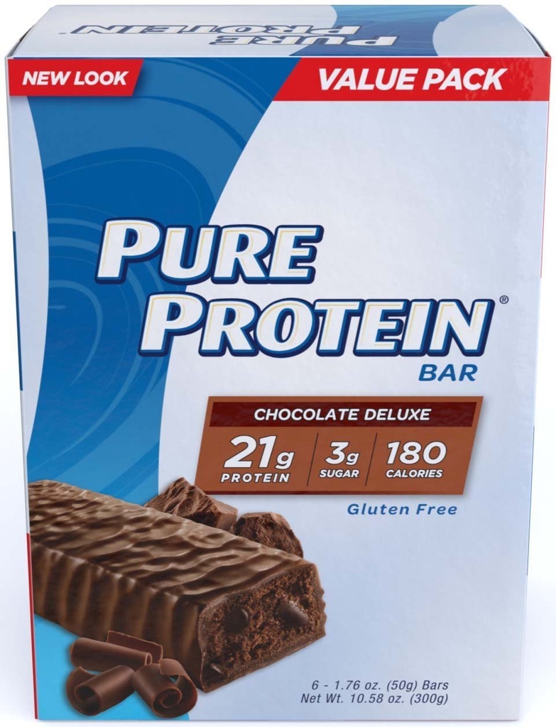 Saf Protein Çikolatası Deluxe Yüksek Protein Bar 1.76 Oz 24 Ctt