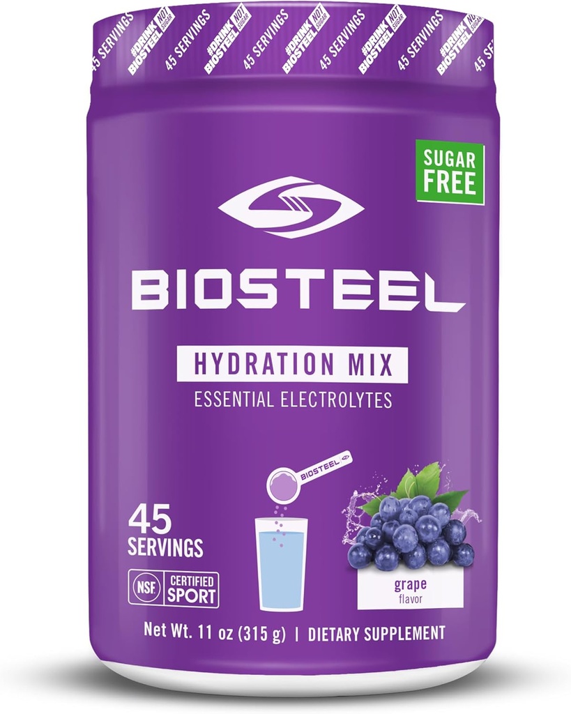 Biosteel Hydration Mix - Grape - 11 oz. / 45 Servings