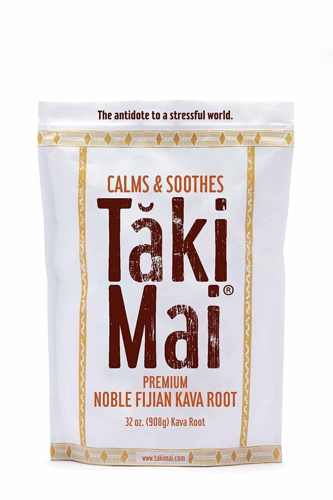Taki Mai Noble Kava Root Toz 32oz – Önceki Geleneksel Grind, Natural Evening Relaxation, Restful Nights ve Calm Rituals, 100% Pure Noble Kava