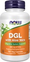 ŞİMDİ Gıdalar Tamamlar, DGL ile Aloe Vera (Deglycyrrhizinated Licorice) Diyet Tamam, 100 Veg Capsules