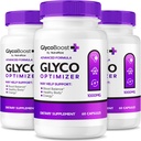 NutraRize (3 Pack) GlycoBoost - Official Glyco Boost Blood Support Formula, All Natural Capsules for Healthy and Stable Levels, GlycoBoost Blood Vessel Cleaner, Glyco Boost Optimizer (180 Capsules)
