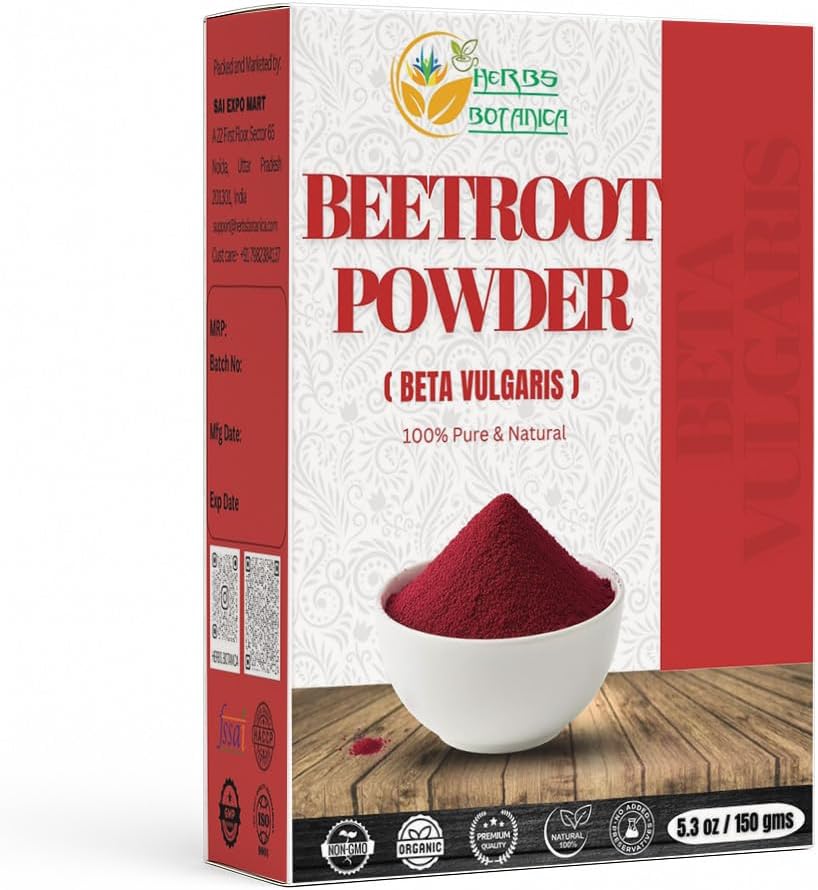 Herbs Botanica Arıtroot Toz Baking ve Smoothies | Nitrik Oksit Suppement | Arıt Kök Toz Stamina ve GMO Free 5.3 oz / 150 GMS