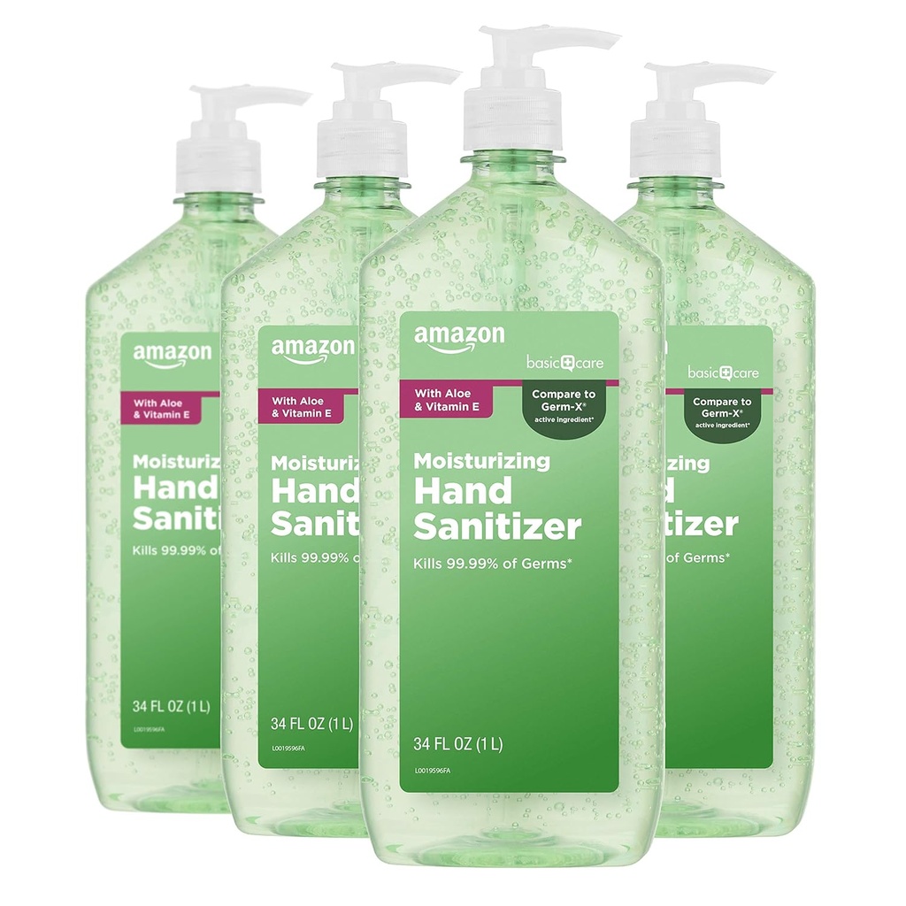 Temel Bakım - Aloe Vera Hand Sanitizer 62%, 34 fl oz (Görünen 5)