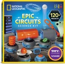 National Geographic Circuit Maker Kit - Electronics Kit for Kids with 120 Electrical Circuit Projects, Electric Circuit STEM Toy, Electronic Projects, Electrical Circuit Kit for Kids, Electricity Kit