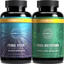 Primal Harvest Multivitamin & Primal Vizyon - Temel Vitaminlerle Günlük Sağlık ve Göz Sağlığı için Tam Destek