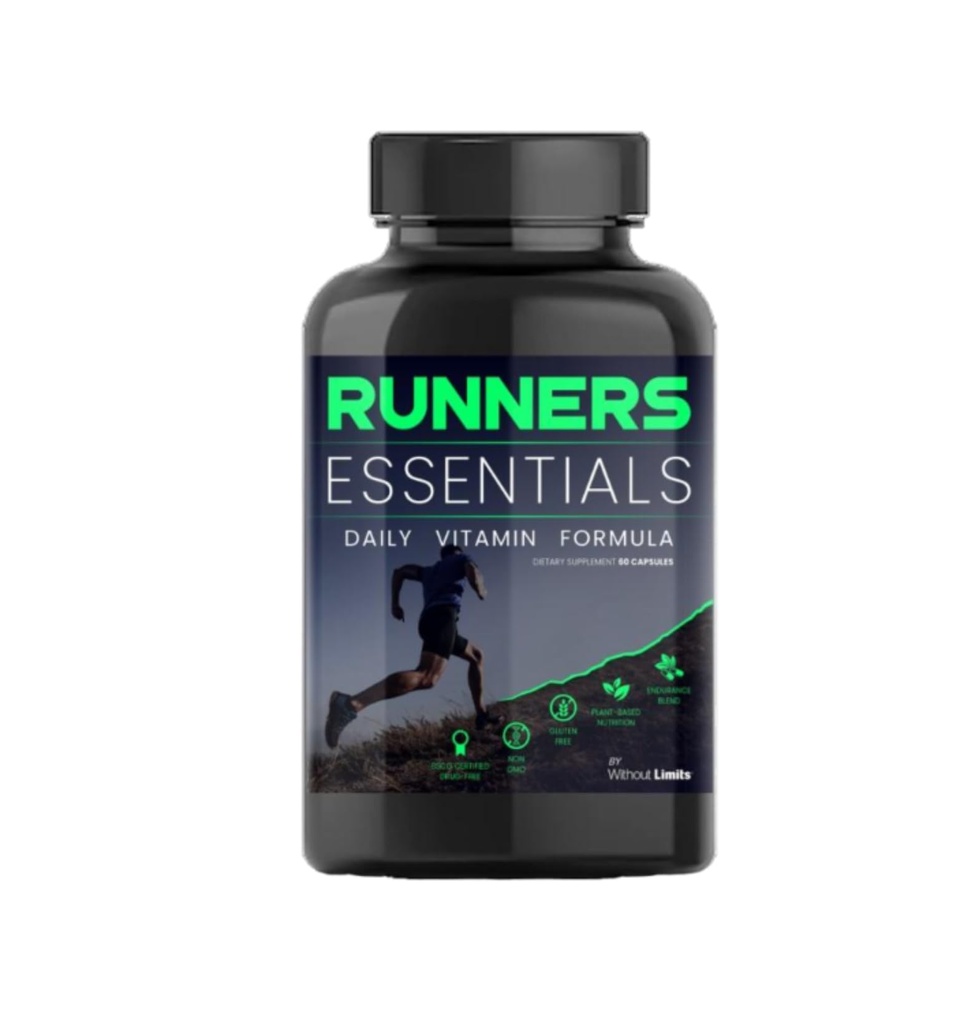 Limits Runners Essentials Günlük Vitamin Formülü - Mans Daily Vitamini - Bir Ay Supply - 60 Capsules