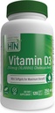 Sağlık Thru Beslenme Vitamini D3 10.000iu 120 Maksimum Fayda için Mini Softgels | 250mcg Cholecalciferol | 3rd Parti Test Edildi | Non-GMO USP Organik EVOO | Immune Health Support