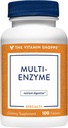 Dükkan Vitamini Çok Enzyme - Protein, Carbs & Fat (100 Tabletler) Digestion & Abxias Destekleyin