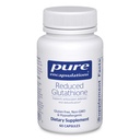 Pure Encapsulations Reduced Glutathione | Hipoallergenik Antioksidan Supplement to Support Liver and Cell Health* | 60 Capsules