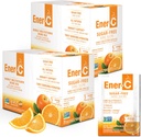 Ener-C Sugar Free Energy Orange Multivitamin Drink Mix Vitamin C 1000 mg & Electrolytes - Doğal Immunity Support with Real Fruit Juices Non-GMO Vegan & Gluten Free - 60 Count