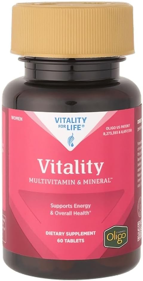 Melaleuca Multivitamin & Mineral Supplement for Women, Powered by Oligo (60 Tablet) – Enerji ve Genel Sağlık / Organik Olarak En Az Apsiyon ve Antioksi Koruma Koruma Koruma ve Mineral Supplement for Women, Powered by Oligo (60 Tabletler) – Destekler Enerji & Genel Sağlık / Organik Olarak En Az Vitamin ve Antioksit