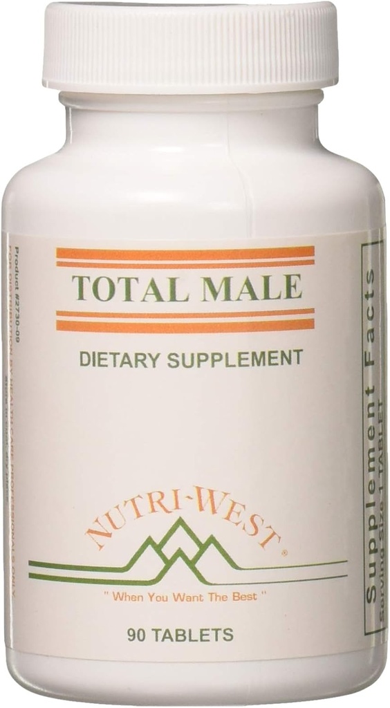 Nutri West, Total Male 90 Tablets by Nutri-West