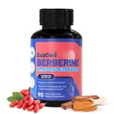 Premium Berberine Supplement 1200 mg with Ceylon Cinnamon - 90 Vegan Capsules - Berberine HCL Supplement Non-GMO Gluten Free, Immune Support