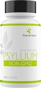 Casa de Sante Psyllium Caps, Non GMO, Low FENGAP Fiber Supplement