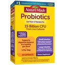 Nature Made Probiyotiks for Digestive Health Ekstra Strength 15 Milyar CFU from Live Cultures, Probiyotik Capsules, 30 Day Supply 30 Probiyotik Capsules, 30 Day Supply