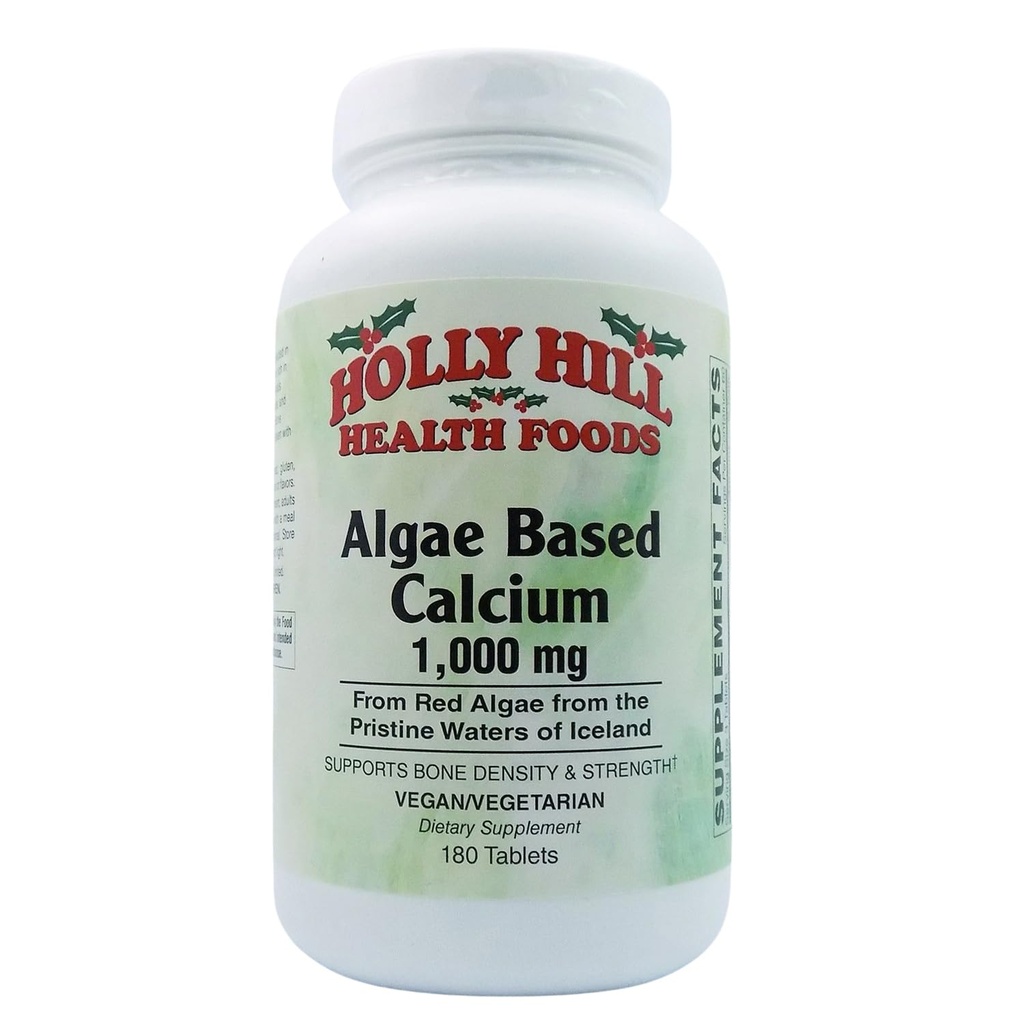 Holly Hill Sağlık Gıdaları Algae Based Food 1000 mg, 180 Tablet