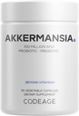 Kodage Akkermansia Muciniphila Probiyotik Supplement - 3Month Supply of Akkermansia & Chicory Inulin - Daily Synbiyotik Probiyotik Chicory Root - 100 Milyon AFUs - Gluten-Free - 90 Capsules